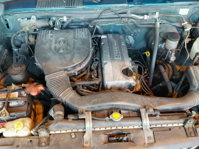 1N6SD11S1SC312572 - 1995 NISSAN TRUCK E/XE TURQUOISE photo 7