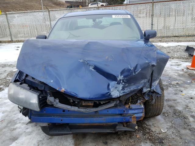 2G1WF52E849263100 - 2004 CHEVROLET IMPALA BLUE photo 9