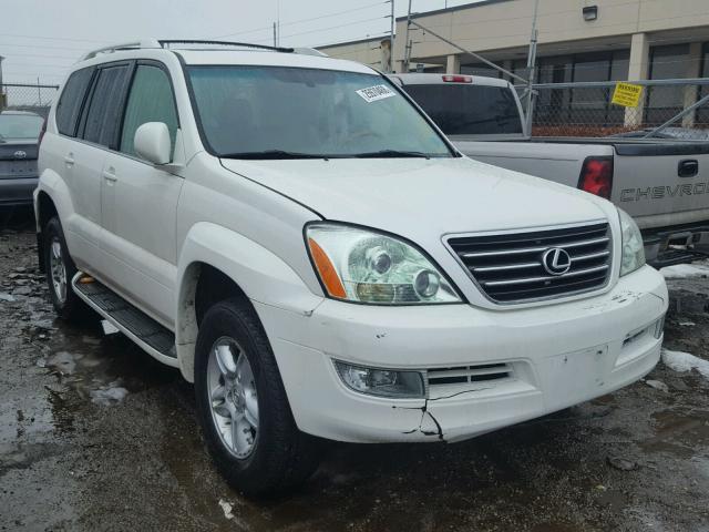 JTJBT20X560122237 - 2006 LEXUS GX 470 WHITE photo 1