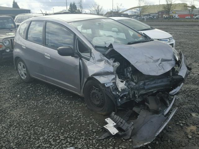 JHMGE8H22AC003369 - 2010 HONDA FIT SILVER photo 1