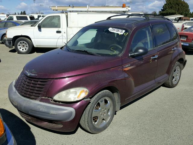 3C8FY68B92T222620 - 2002 CHRYSLER PT CRUISER PURPLE photo 2