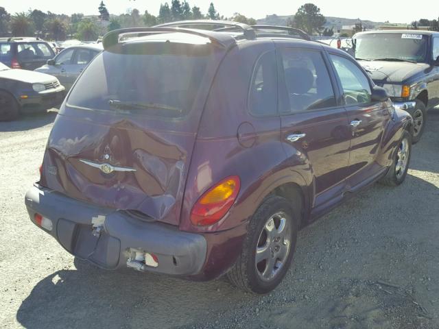 3C8FY68B92T222620 - 2002 CHRYSLER PT CRUISER PURPLE photo 4