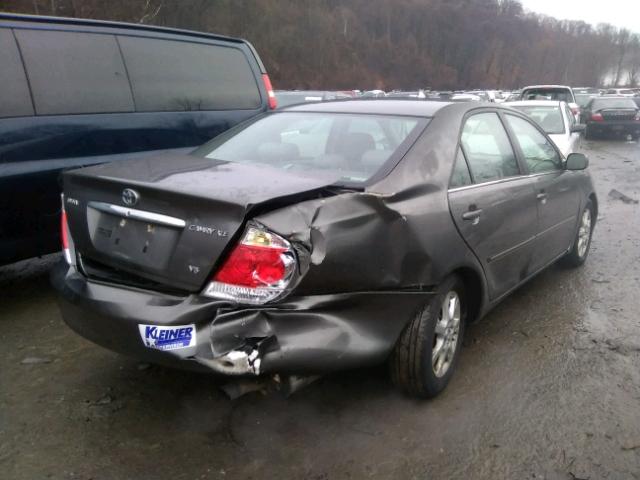 4T1BF30K75U601962 - 2005 TOYOTA CAMRY LE GRAY photo 4