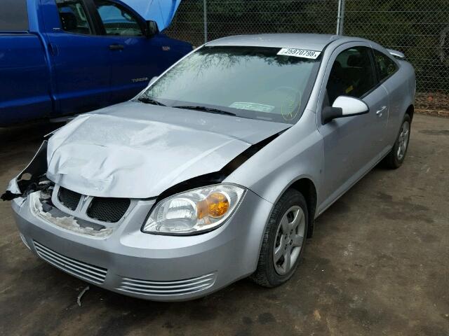 1G2AS18HX97262003 - 2009 PONTIAC G5 SILVER photo 2