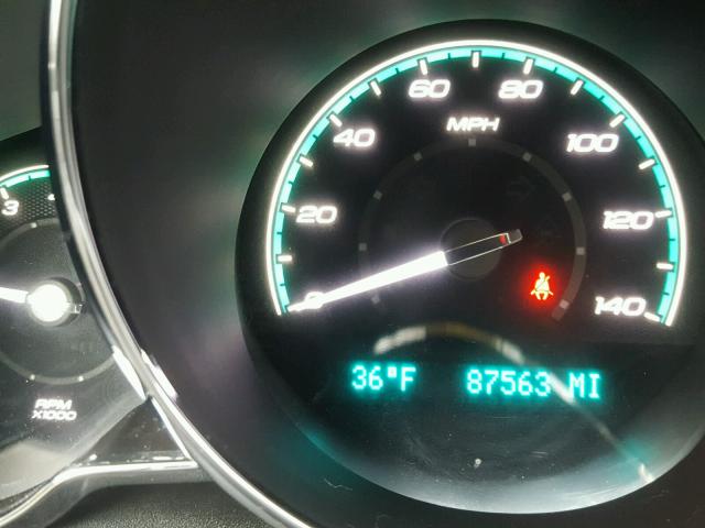 1G1ZC5EU7BF175670 - 2011 CHEVROLET MALIBU 1LT 黑色 照片 8