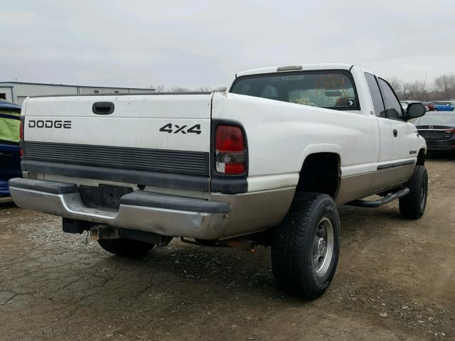 3B7KF23Z5YG117433 - 2000 DODGE RAM 2500 WHITE photo 4