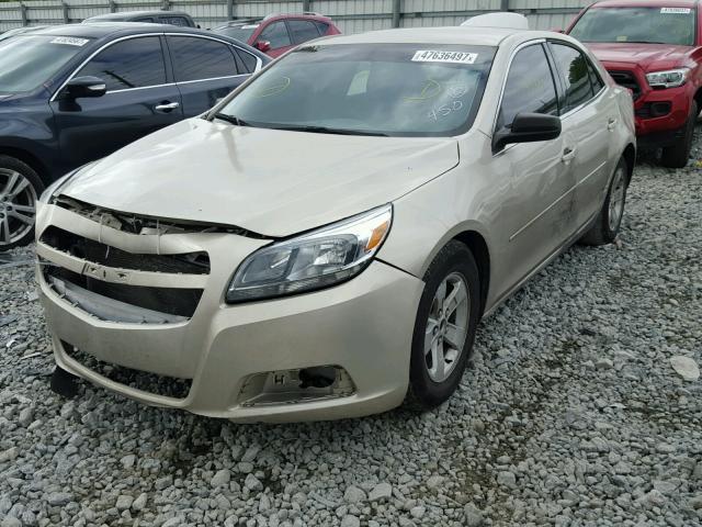 1G11A5SA0DF312450 - 2013 CHEVROLET MALIBU LS GOLD photo 2