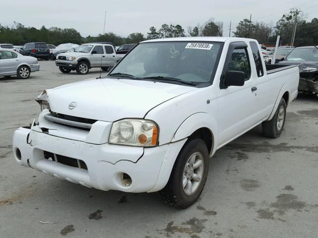 1N6DD26S22C342509 - 2002 NISSAN FRONTIER K WHITE photo 2