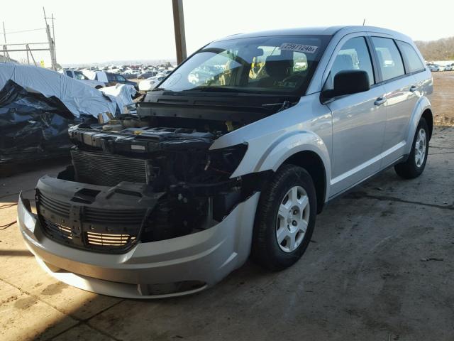 3D4GG47B69T209450 - 2009 DODGE JOURNEY SE SILVER photo 2