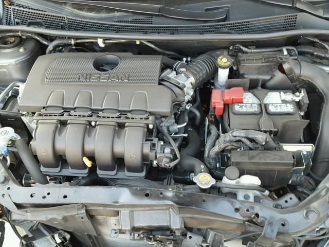 3N1AB7AP6GY215209 - 2016 NISSAN SENTRA S GRAY photo 7