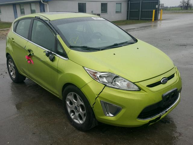 3FADP4FJ7BM144655 - 2011 FORD FIESTA SES GREEN photo 1