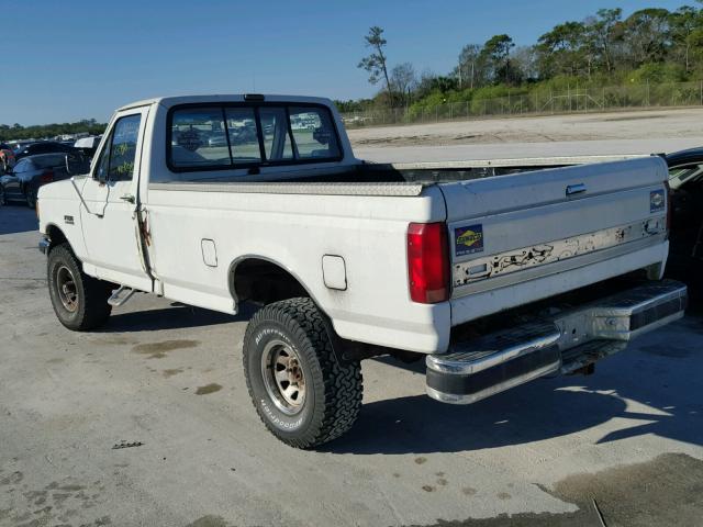 1FTEF14Y7LPB59779 - 1990 FORD F150 WHITE photo 3