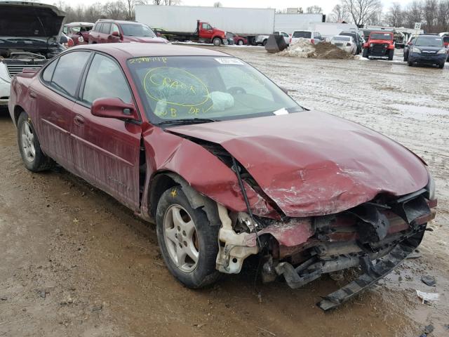 1G2WK52JX2F102207 - 2002 PONTIAC GRAND PRIX წითელი ფოტო 1