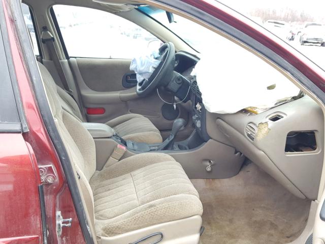 1G2WK52JX2F102207 - 2002 PONTIAC GRAND PRIX წითელი ფოტო 5