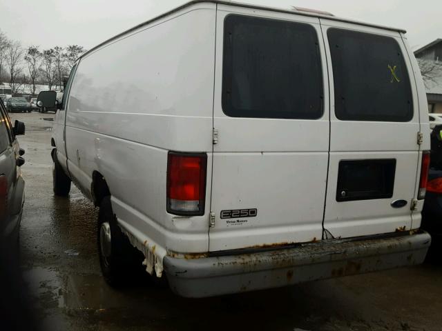 1FTNS24L4YHA35718 - 2000 FORD ECONOLINE WHITE photo 3