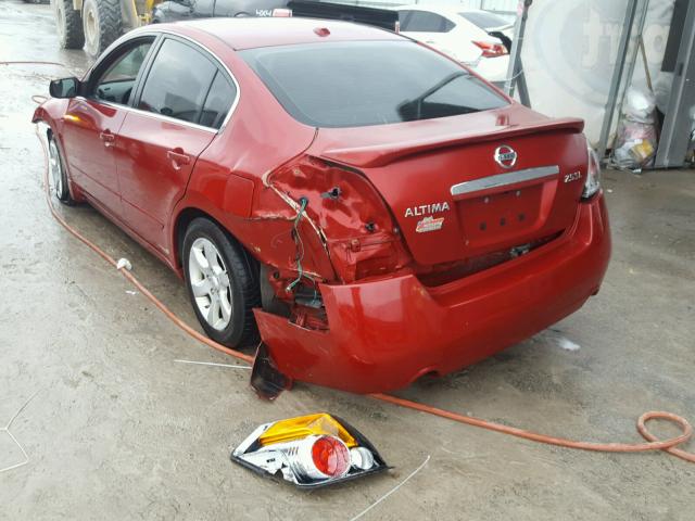 1N4AL21E49N514120 - 2009 NISSAN ALTIMA 2.5 MAROON photo 3