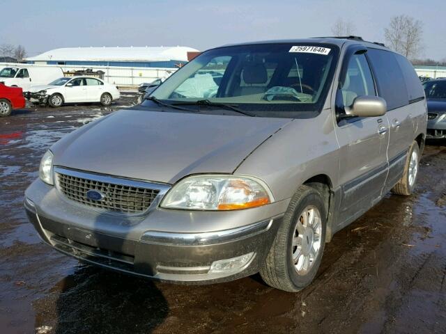 2FMDA58483BA20174 - 2003 FORD WINDSTAR L TAN photo 2