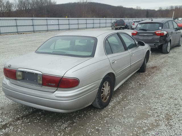 1G4HP54K444151537 - 2004 BUICK LESABRE CU GRAY photo 4