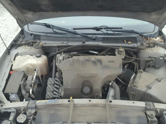 1G4HP54K444151537 - 2004 BUICK LESABRE CU GRAY photo 7