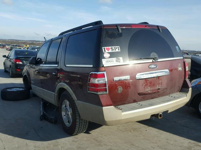 1FMFU17598LA20162 - 2008 FORD EXPEDITION BROWN photo 3