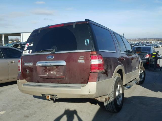 1FMFU17598LA20162 - 2008 FORD EXPEDITION BROWN photo 4