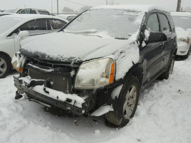 2CNDL63F756067622 - 2005 CHEVROLET EQUINOX LT BLACK photo 2