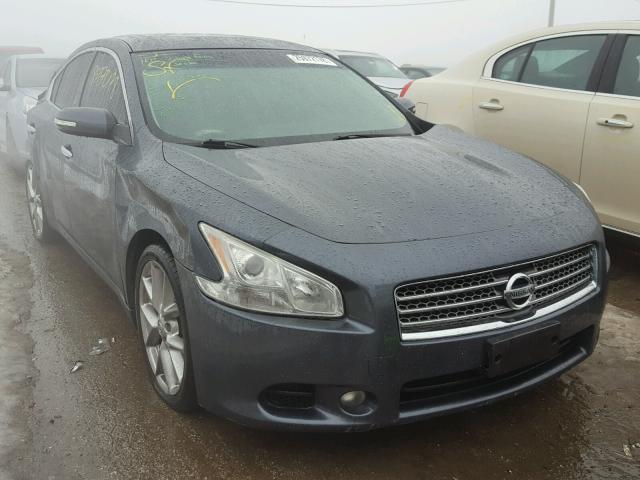 1N4AA5AP1AC804985 - 2010 NISSAN MAXIMA S GRAY photo 1