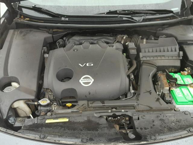 1N4AA5AP1AC804985 - 2010 NISSAN MAXIMA S GRAY photo 7