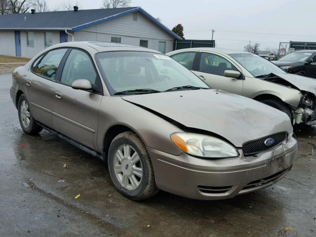 1FAFP56255A255469 - 2005 FORD TAURUS SEL BEIGE photo 1