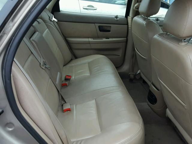 1FAFP56255A255469 - 2005 FORD TAURUS SEL BEIGE photo 6