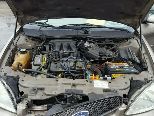 1FAFP56255A255469 - 2005 FORD TAURUS SEL BEIGE photo 7