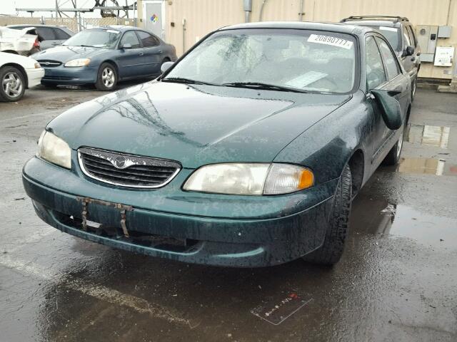 1YVGF22C2X5830017 - 1999 MAZDA 626 ES GREEN photo 2