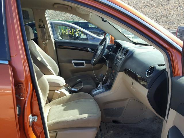 3GSCL33P28S530008 - 2008 SATURN VUE XE ORANGE photo 5