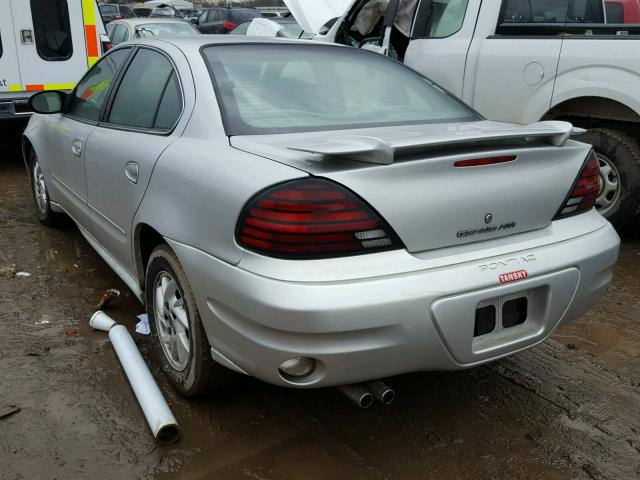 1G2NE52F34C228394 - 2004 PONTIAC GRAND AM S SILVER photo 3