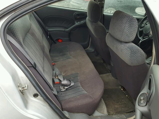 1G2NE52F34C228394 - 2004 PONTIAC GRAND AM S 银色 照片 6