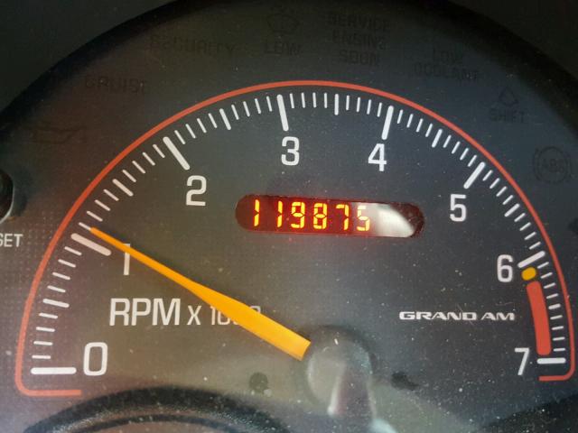 1G2NE52F34C228394 - 2004 PONTIAC GRAND AM S 银色 照片 8