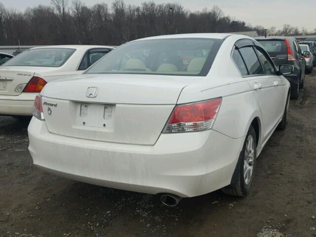 1HGCP2F40AA178244 - 2010 HONDA ACCORD LXP WHITE photo 4