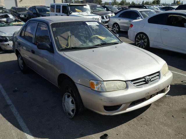 1NXBR12E32Z631202 - 2002 TOYOTA COROLLA CE TAN photo 1