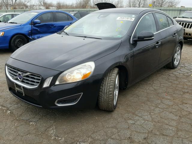 YV1622FS0C2034922 - 2012 VOLVO S60 T5 BLACK photo 2