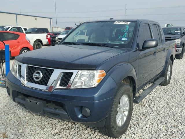 1N6AD0ER7GN766396 - 2016 NISSAN FRONTIER S BLUE photo 2