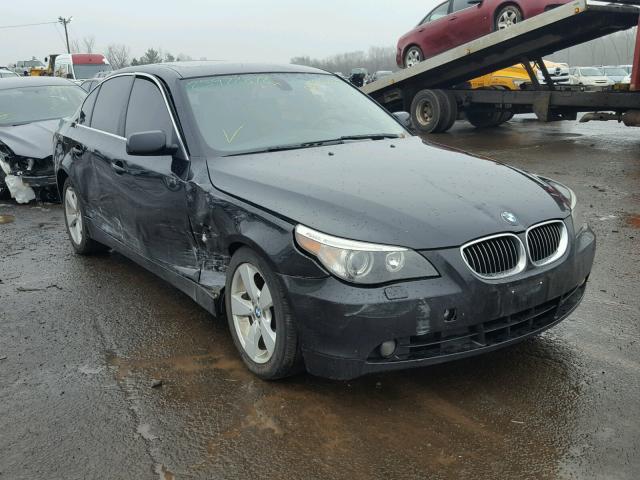 WBANF335X7CS39879 - 2007 BMW 525 XI შავი ფოტო 1
