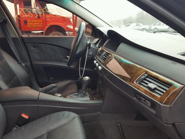 WBANF335X7CS39879 - 2007 BMW 525 XI შავი ფოტო 5