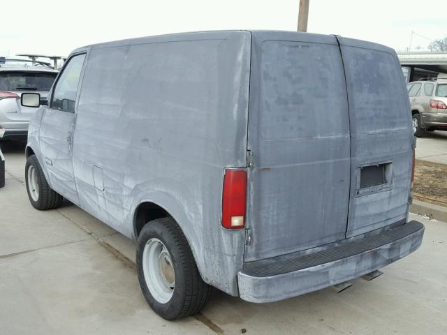 1GTCM15Z3KB522692 - 1989 GMC SAFARI GRAY photo 3