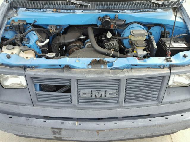 1GTCM15Z3KB522692 - 1989 GMC SAFARI GRAY photo 7