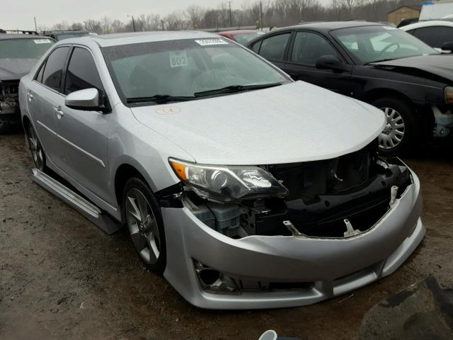 4T1BK1FK1CU020090 - 2012 TOYOTA CAMRY SE SILVER photo 1