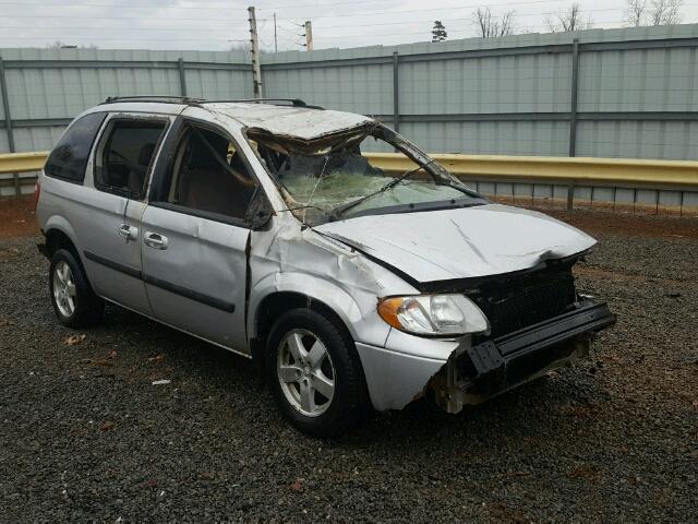 1D4GP45R97B128814 - 2007 DODGE CARAVAN SX SILVER photo 1