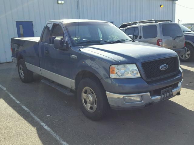 1FTRF14544NB71974 - 2004 FORD F150 BLUE photo 1