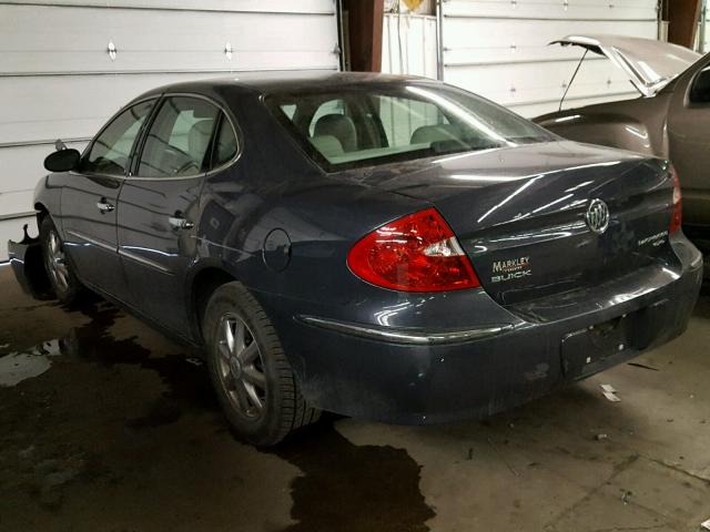 2G4WD582991143401 - 2009 BUICK LACROSSE C BLUE photo 3