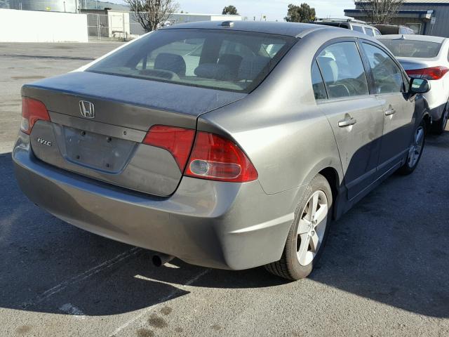 2HGFA16897H304073 - 2007 HONDA CIVIC EX თაფლისფერი ფოტო 4