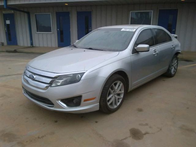 3FAHP0JA4BR285557 - 2011 FORD FUSION SEL SILVER photo 2